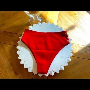 Mara Hoffman High Waisted Bikini Bottoms.